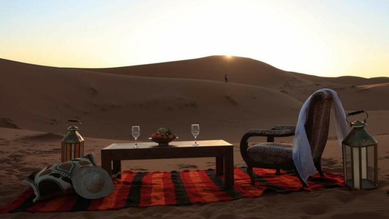 Morocco Luxury Sahara Camp Merzouga Exterior foto
