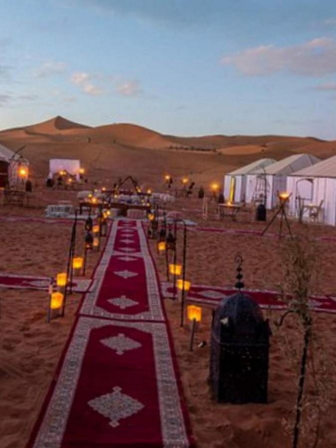Morocco Luxury Sahara Camp Merzouga Exterior foto