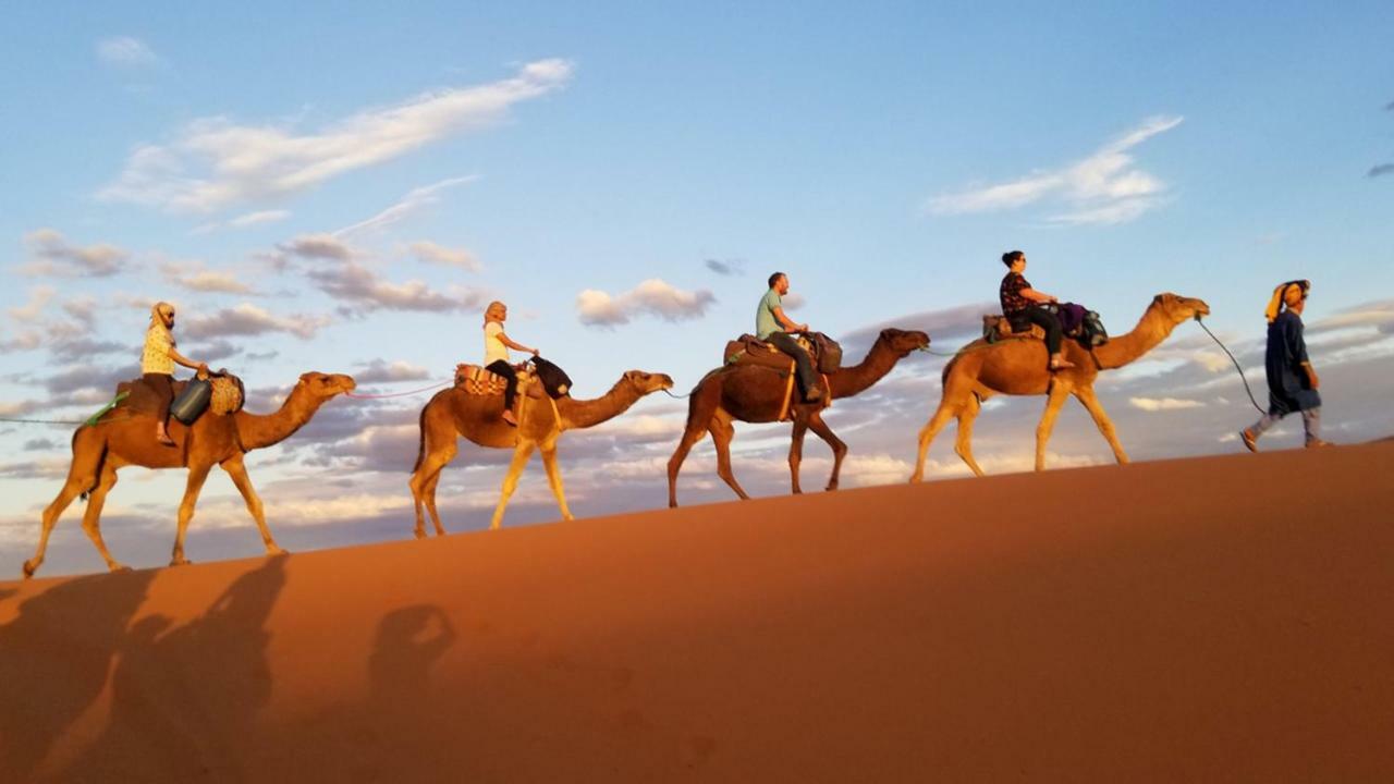 Morocco Luxury Sahara Camp Merzouga Exterior foto